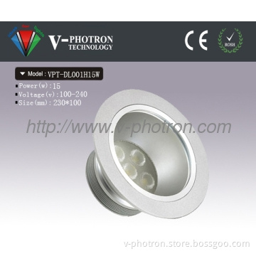 high power with fashion design 15w LED down light